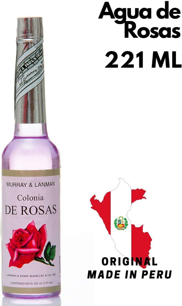 Agua Florida Colonia Rosas 221 ml