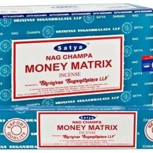 Incienso Satya Nag Champa Money Matrix 12 x 15g
