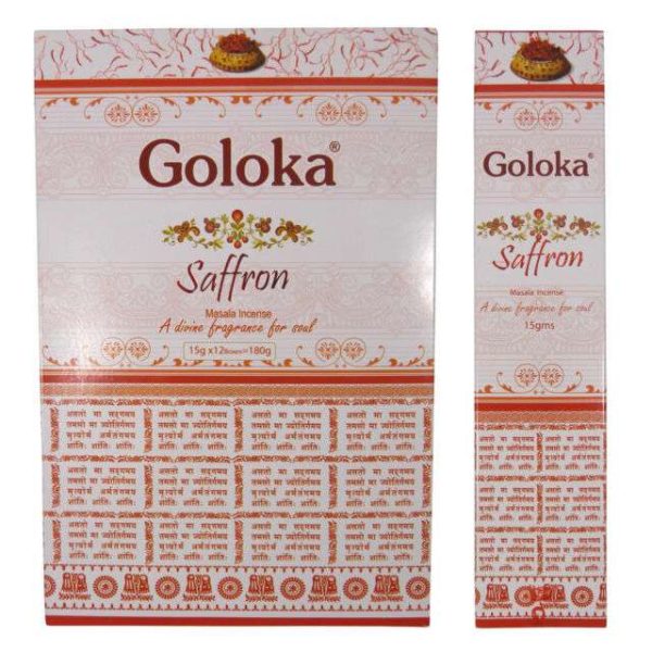 Goloka Saffron-Azafrán 12x15g