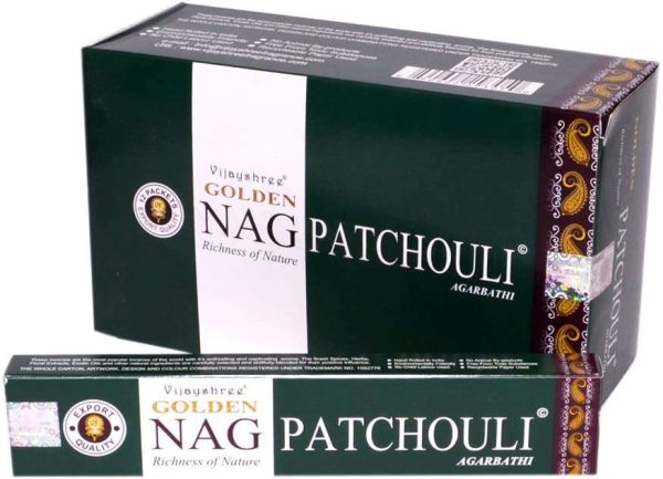 Golden Nag Pachuli 12x15g