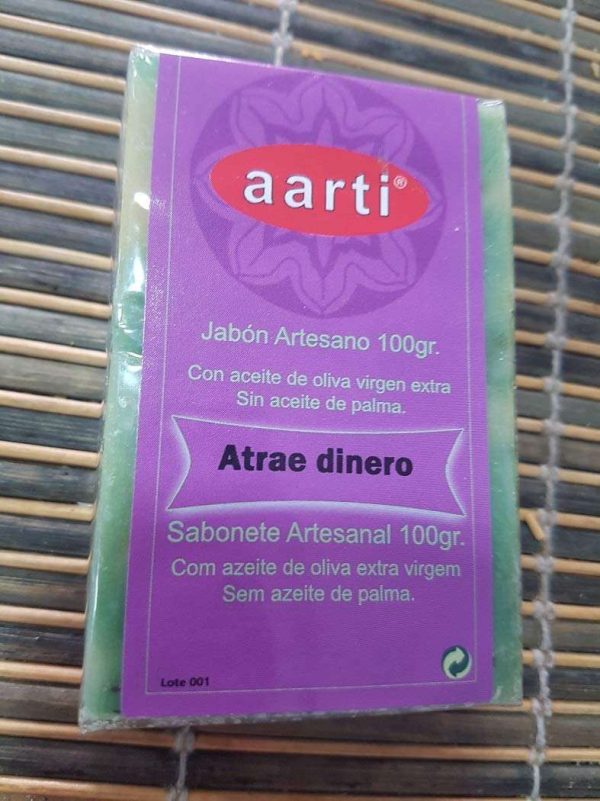 Jabón esotérico Atrae Dinero 100g