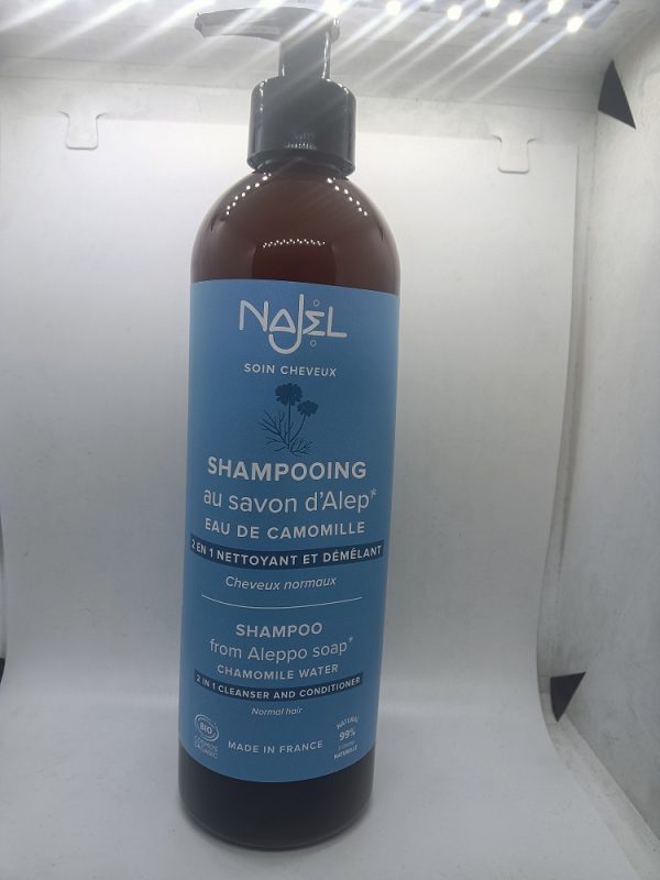 Shampooing au savon d'Alep - Champú con Camomila 500ml