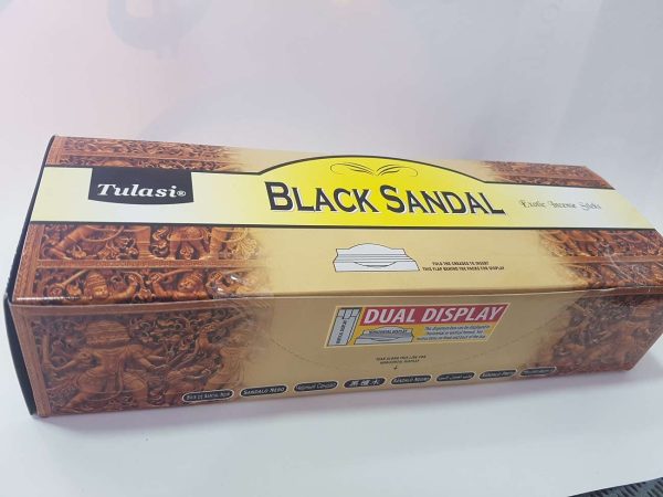 Tulasi Black Sandal 6x20 stiks