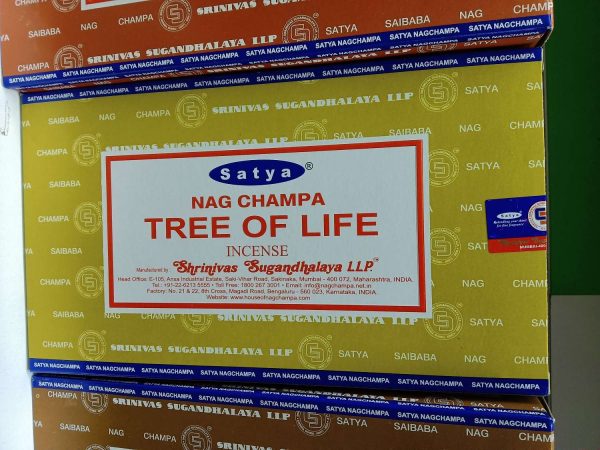 Satya Nag Champa Tree of Life 12 x 15g