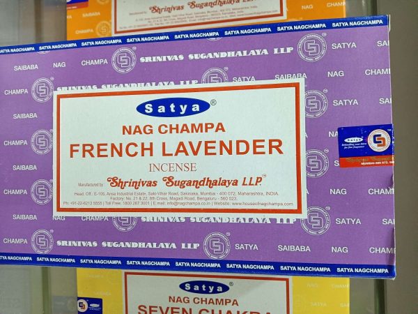 Satya Nag Champa - French Lavender 12 x 15g