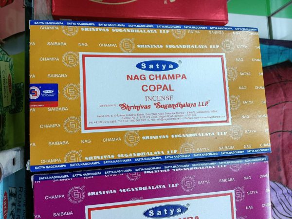 Satya Nag Champa - Copal 12 x 15g