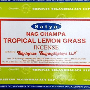 Satya Nag Champa - Tropical Lemon Grass 12 x 15g