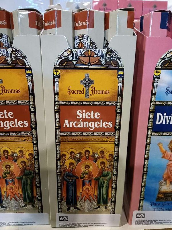 Tulasi Sacred Aromas - Siete Arcángeles 6x20 sticks