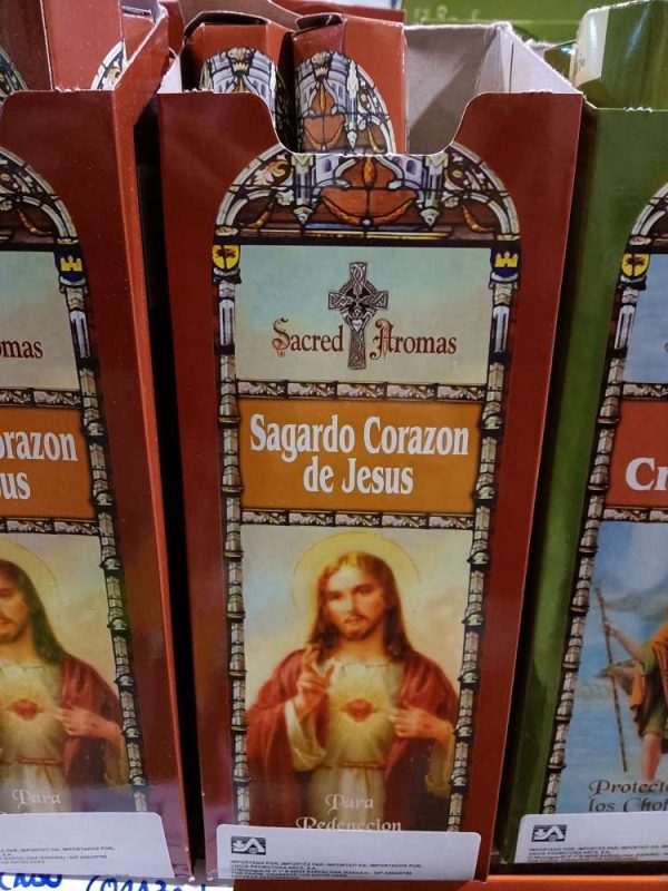 Tulasi Sacred Aromas - Sagrado Corazón de Jesús 6x20 sticks