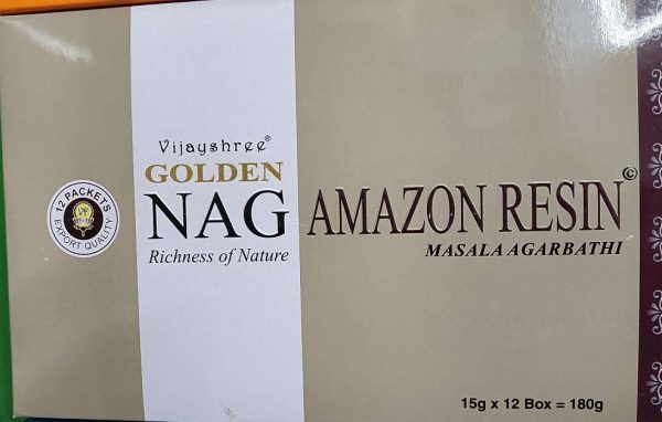 Golden Nag Amazon Resin 12x15g