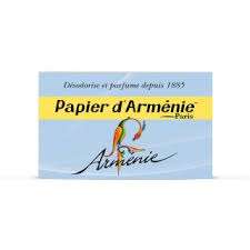 Papier d'Armenie - Papel Armenia