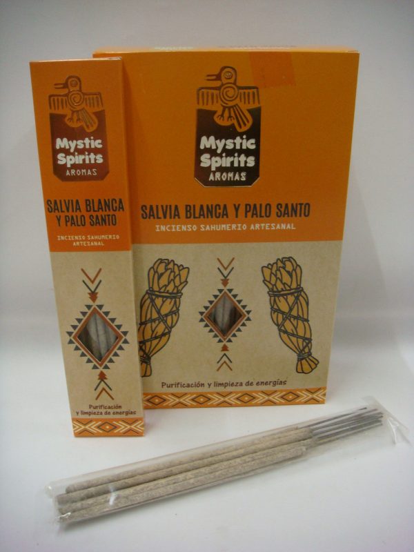 Hari Darshan - Mystic Spirits - Salvia Blanca y Palo Santo 12x15g