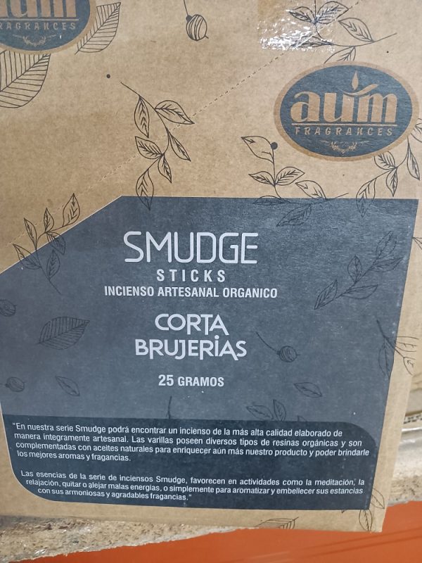 AUM Fragances SALVIA BLANCA 12x25g 100% Natural - Imagen 8