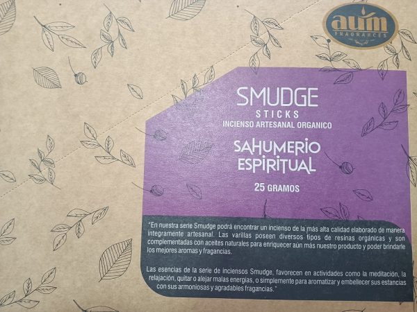 AUM Fragances SALVIA BLANCA 12x25g 100% Natural - Imagen 15