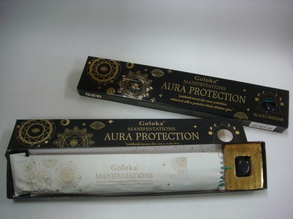 Goloka Manif. Aura Protection 15g -Obsidiana Negra-